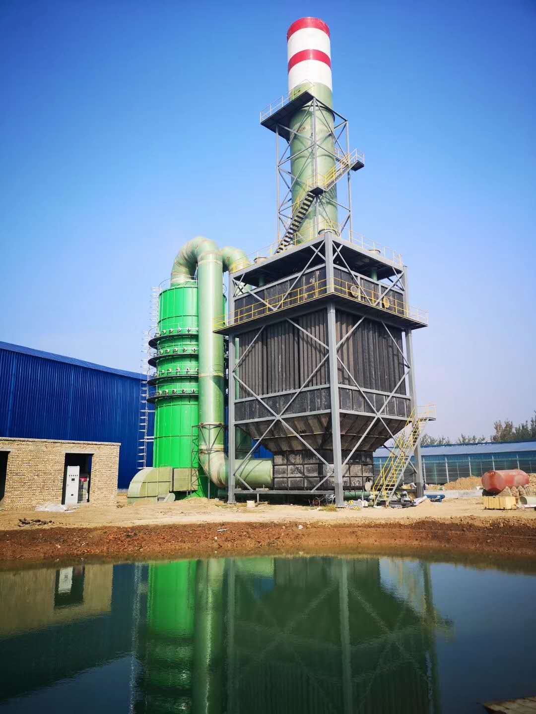 桂林xx磚廠 靜電除塵器