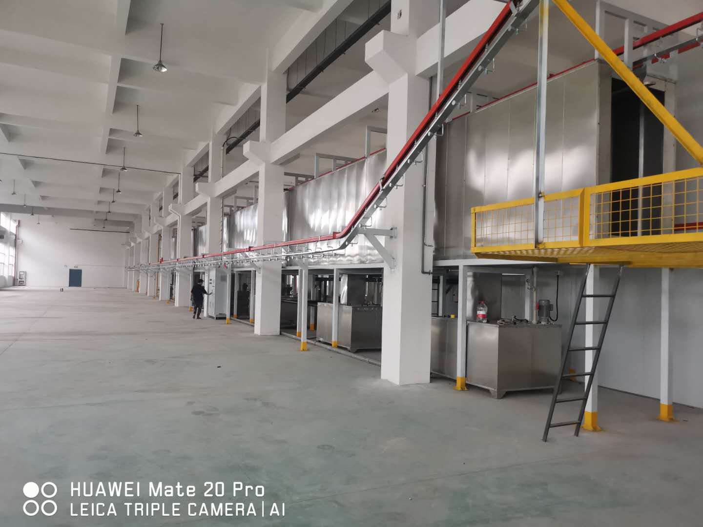 柳州xx廠 涂裝流水生產(chǎn)線